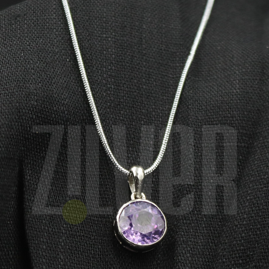 Amethyst Gemstone Pendant