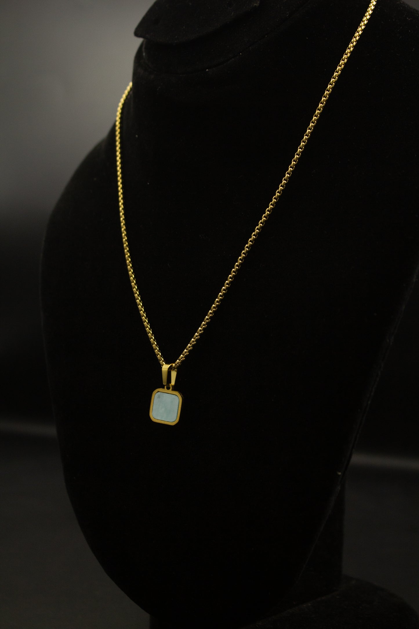 Golden Serenity Pendant