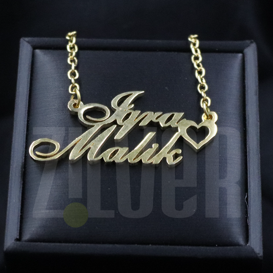 Couple Name Necklace