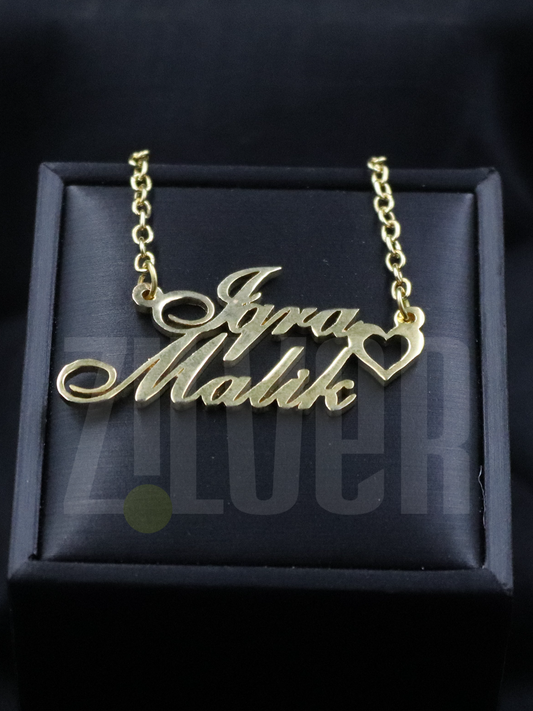 Heart Name Necklace